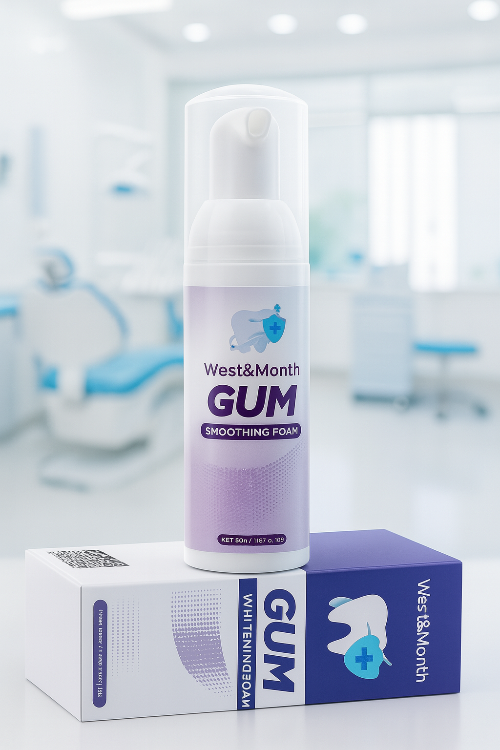 Blanqueador dental GUM Premium: ¡Dientes mas blancos al instante!🦷