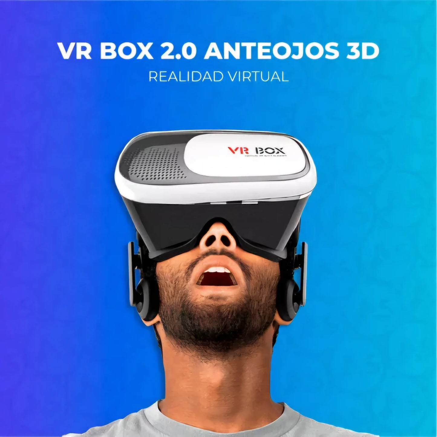 Gafas VR BOX para celulares realidad virtual 3D PREMIUM