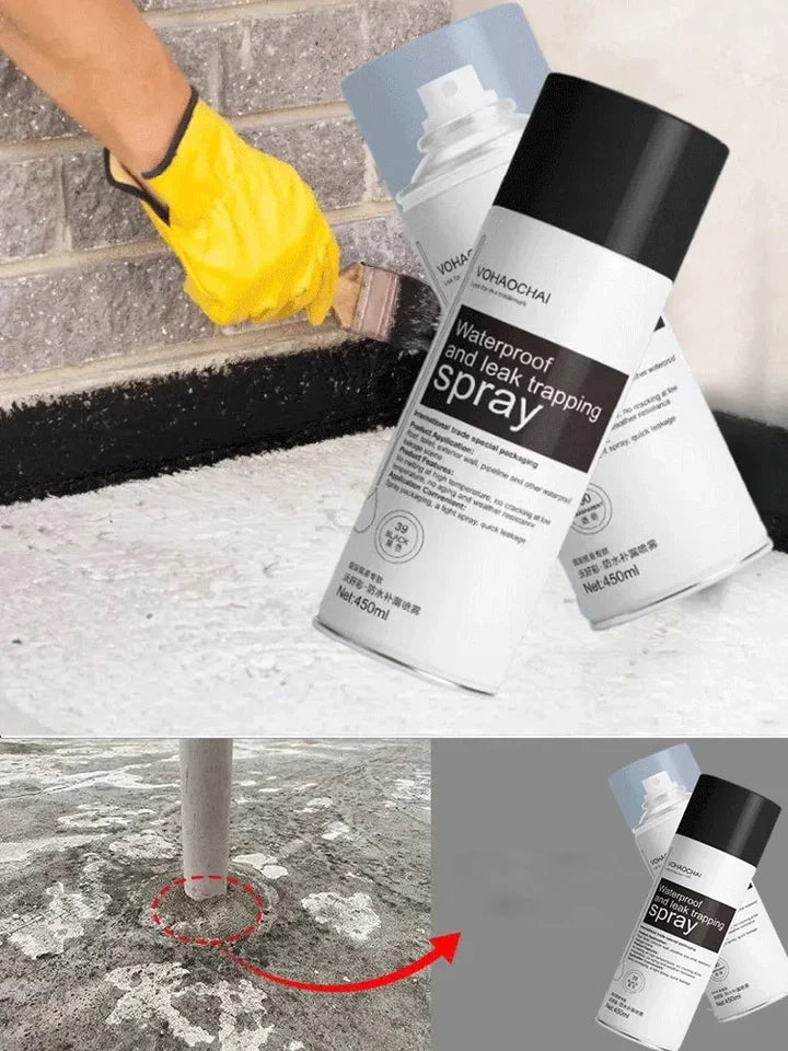 Repara, Sella y Protege: Spray Anti-Filtraciones