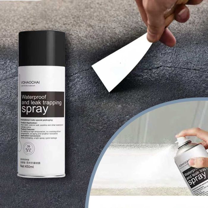 Repara, Sella y Protege: Spray Anti-Filtraciones