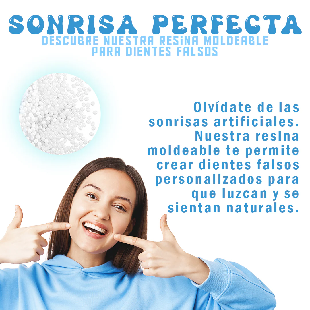 2X1 Resina Dental Moldeable: Sonríe Sin Miedo 😁