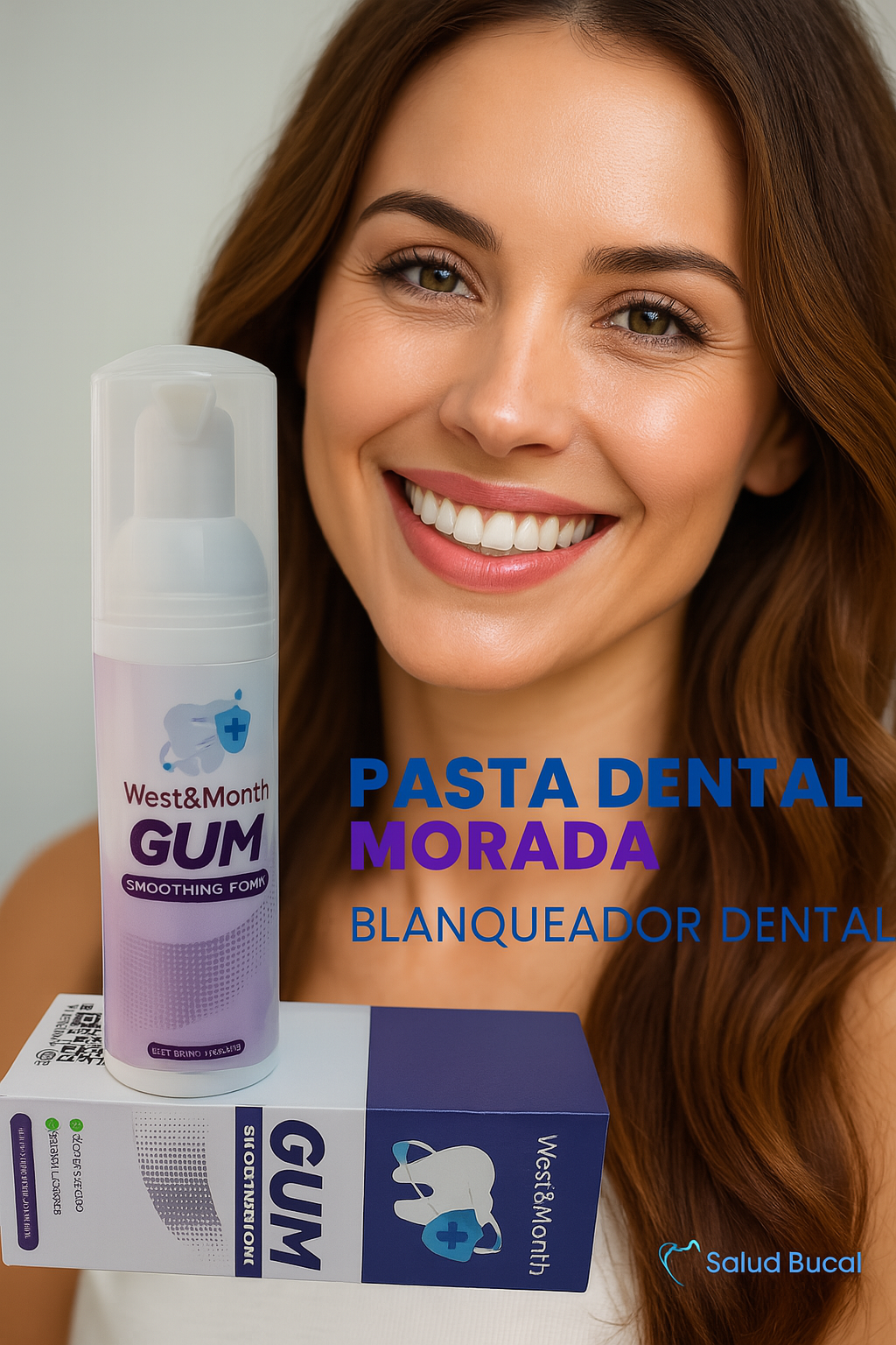 Blanqueador dental GUM Premium: ¡Dientes mas blancos al instante!🦷